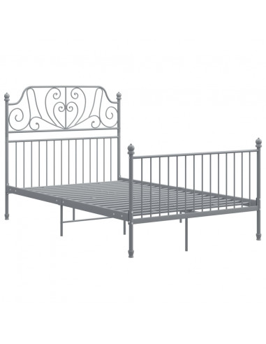 Giroletto Grigio in Metallo 120x200 cm