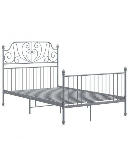 Giroletto Grigio in Metallo 120x200 cm