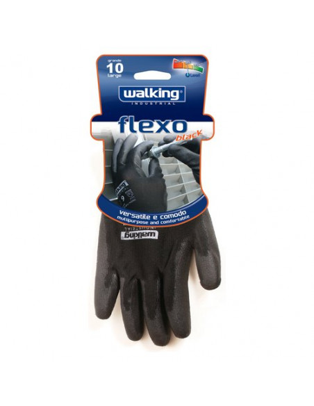 Guanti lavoro Walking 010806 FLEXO Nero Nero