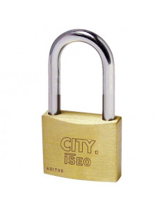 Lucchetto Iseo P70040477 Aditus 477 Ottone spazzolato Ottone spazzolat