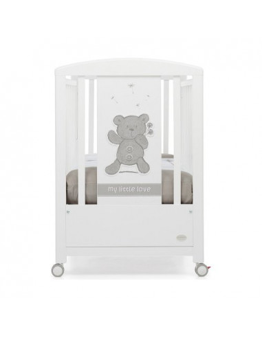 Lettino Foppapedretti 9900176410 MY LITTLE LOVE Bianco Bianco