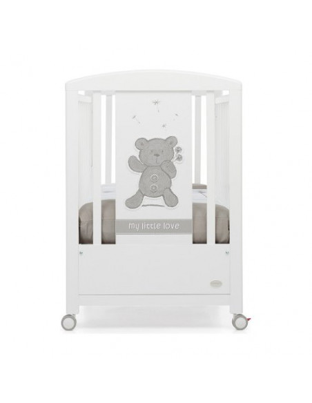 Lettino Foppapedretti 9900176410 MY LITTLE LOVE Bianco Bianco