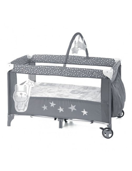 Lettino viaggio JanÃ¨ 6838 T01 DUO LEVEL TOYS Pieghevole Doppia Altezza