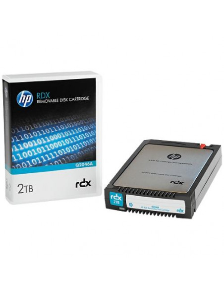 HPE RDX 2TB Removable Disk Cartridge