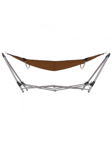 Amaca con Supporto Pieghevole Marrone