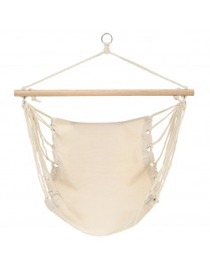 Amaca seduta 1,0 x 0,8 m. in cotone, crema 2