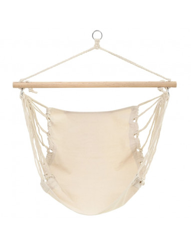 Amaca seduta 1,0 x 0,8 m. in cotone, crema