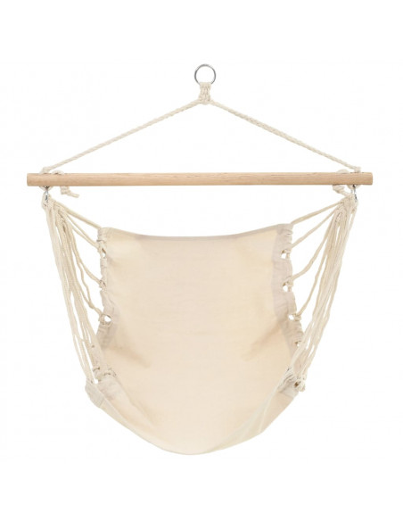 Amaca seduta 1,0 x 0,8 m. in cotone, crema