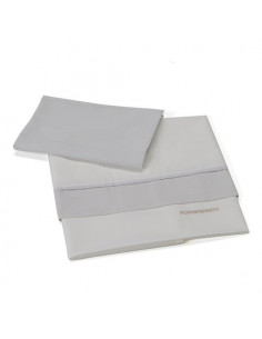 Lenzuola culla Foppapedretti 9900277228 MYBEBÃ Set 3 Pezzi Beige Beige