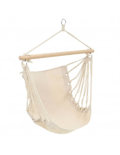 Amaca in tessuto bianco crema di grande dimensione 2