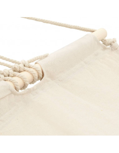 Amaca con asta 210 x 150 cm crema