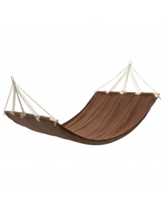 Amaca con asta 210 x 150 cm Marrone 2