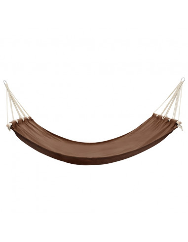 Amaca con asta 210 x 150 cm Marrone