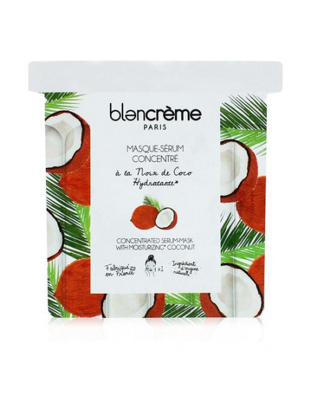 Maschera bellezza Blancreme Paris Viso in tessuto cocco 1 pezzo