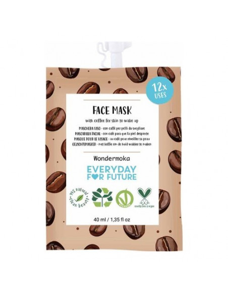 Maschera bellezza Everyday for Future Viso energizzante wondermoka  40