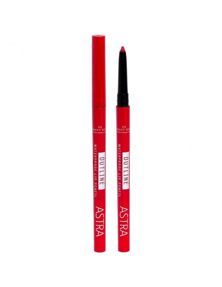 Matita labbra Astra Outline waterproof lip pencil 05 Must Red