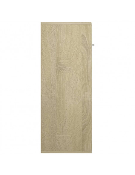 Credenza Rovere Sonoma 60x30x75 cm in Legno Multistrato
