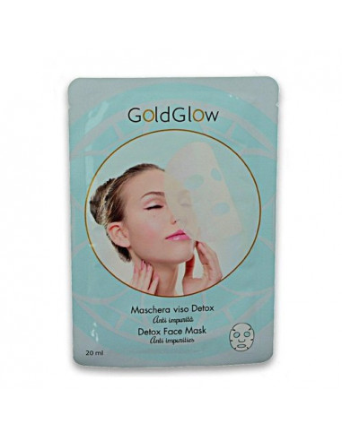 Maschera bellezza Gold Viso Detox 20 ml