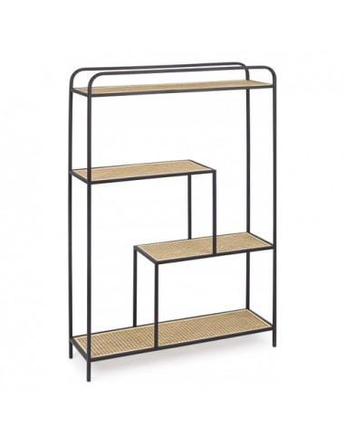 Libreria Yes Everyday 0722141 ELYOT Nero e Legno chiaro Nero e Legno c