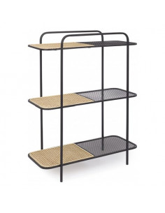 Libreria Yes Everyday 0722140 ELYOT Nero e Legno chiaro Nero e Legno c