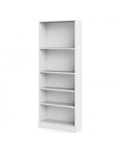 Libreria Tvilum 7177749 BASIC Bianco Bianco