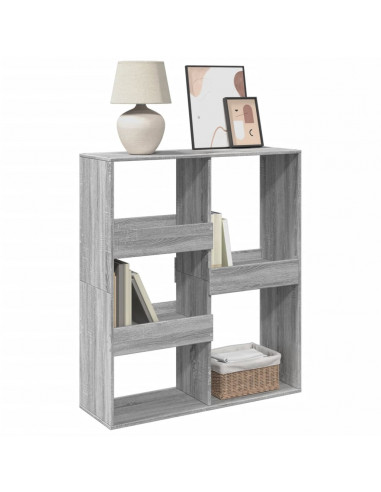 Libreria/Divisorio Grigio Sonoma 100x33x115 cm