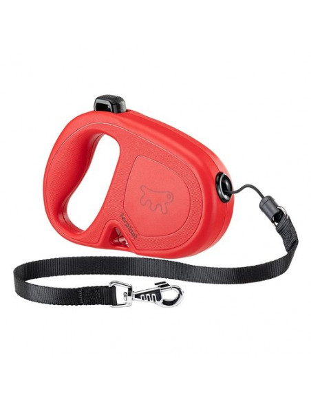 Guinzaglio Ferplast 75092022 FLIPPY ONE CORD Rosso Rosso