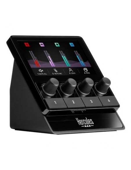 Interfaccia audio Hercules 4780933 STREAM 100 Nero Nero