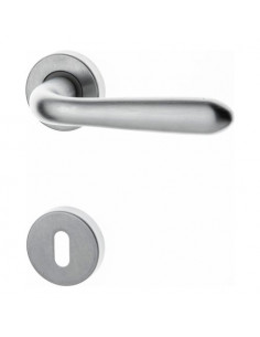 Maniglie porta Ghidini 55796281003 UNO Cromo satinato Cromo satinato