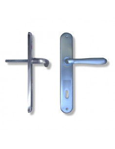 Maniglie porta Ghidini 55796089003 UNO Cromo satinato Cromo satinato