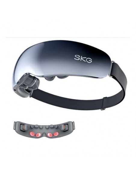 Massaggiatore facciale Skg EYE E7 2in1 Vibration Heated Black Black