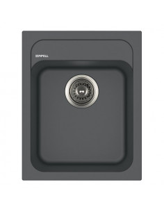 Lavello Apell PTPL400GG PIETRA PLUS Basalto grigio Basalto grigio