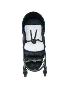 Materassino passeggino Baby Idea 3093B Grigio e Blu Grigio e Blu
