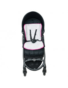 Materassino passeggino Baby Idea 3093F Grigio e Fucsia Grigio e Fucsia