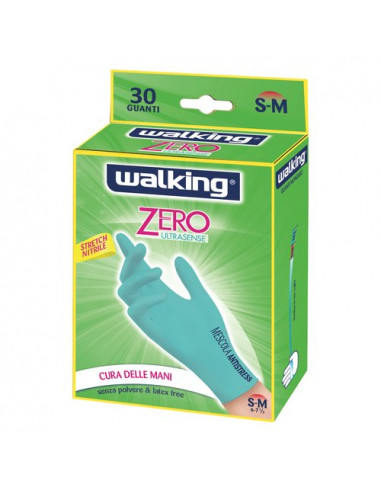 Guanti monouso Walking 031202 ZERO Ultrasense Verde Verde