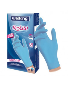 Guanti monouso Walking 011667 RESISTO Azzurro Azzurro