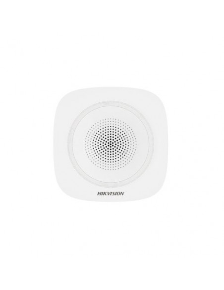 HIKVISION Sirena Interna PER AX PRO Potenza sonora da 90db a 110db Batteria 3 anni - DS-PS1-I-WE