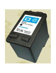 INK COMPATIBILE HP 301XL Nero 15ML X F2050 1510 3050 3050A 1050 2050A OJ-2620 OJ-4630 CH563EE