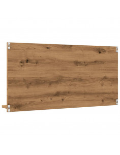 Mobile Bagno Specchio Rovere Artigianale 90x11x45 cm Truciolato