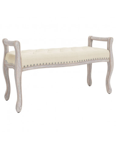 Panca Beige 110x45x60 cm Color Lino