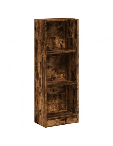 Libreria Rovere Fumo 40x24x109 cm in Truciolato