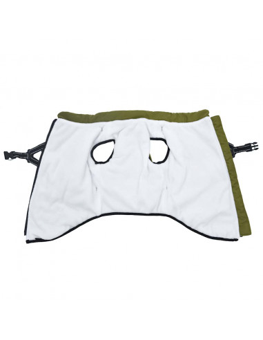 Cappotto Cani Imbracatura Impermeabile Riflettente Verde 5XL