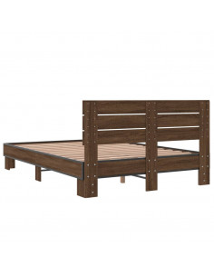 Giroletto Rovere Marrone 120x190cm in Legno Multistrato Metallo