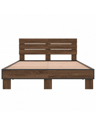 Giroletto Rovere Marrone 120x190cm in Legno Multistrato Metallo