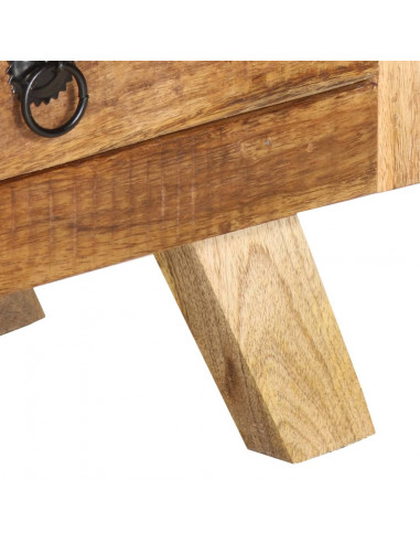 Mobile Porta TV 110x30x40 cm in Legno Massello di Mango