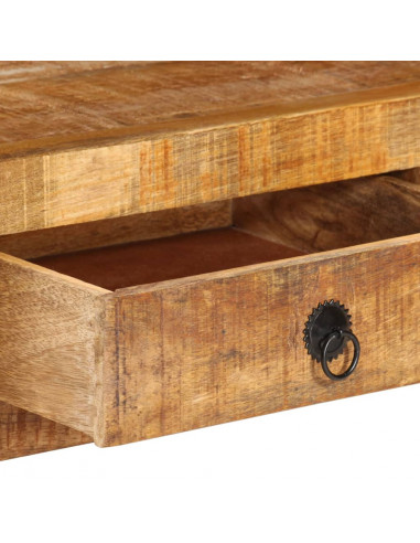 Mobile Porta TV 110x30x40 cm in Legno Massello di Mango