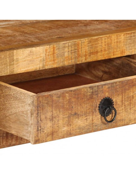 Mobile Porta TV 110x30x40 cm in Legno Massello di Mango