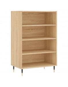 Credenza Rovere Sonoma 57x35x90 cm in Legno Multistrato 2