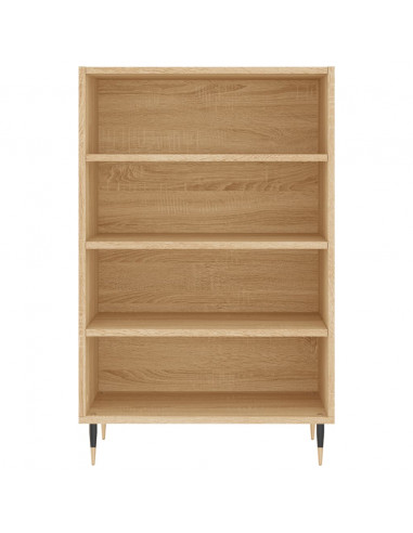 Credenza Rovere Sonoma 57x35x90 cm in Legno Multistrato