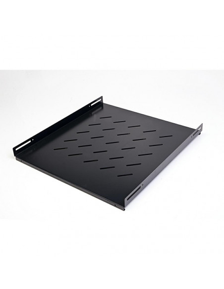 MACHPOWER MENSOLA FISSA PROF. 500MM 1U 4PUNTI X RACK 19" NERO